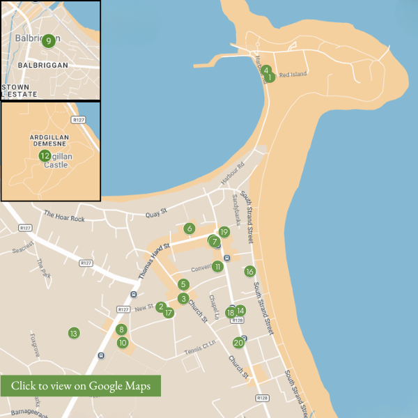 STW venues map